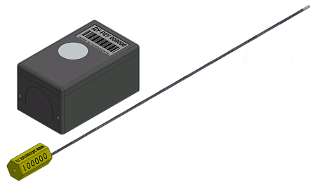 Беспроводной датчик контроля вращения емкости автобетоносмесителя ДУ-Р2